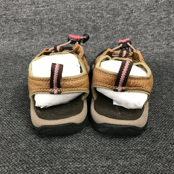 Cole Haan Women’s Size 6B Brown Distressed Leather Slip On Loafers Flats Slides - Picture 5 of 8